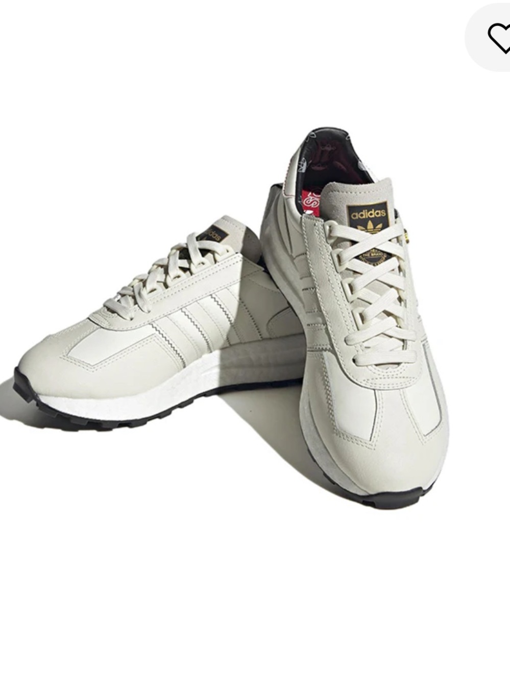 adidas Retropy E5 Women's Sneakers - Off White / Gold - Picture 4 of 13
